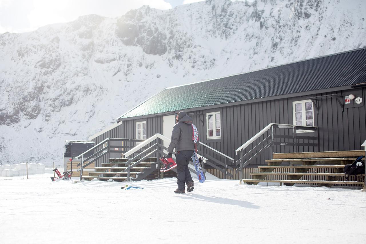 Unstad Arctic Resort Unnstad Bagian luar foto